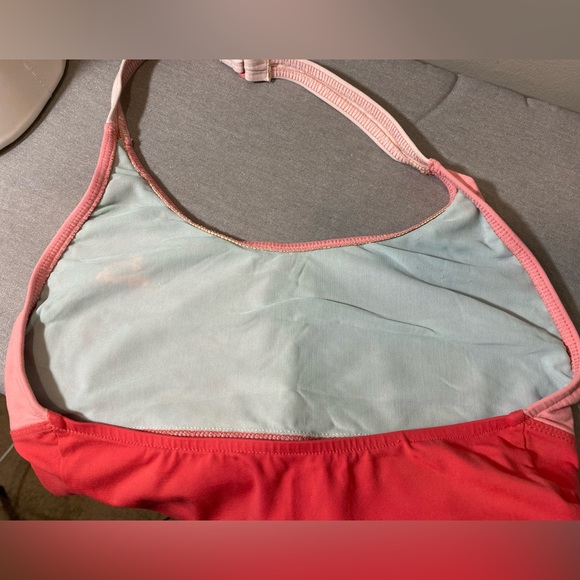 J. Crew Color Block Tankini Swimsuit Top - Picture 3 of 6